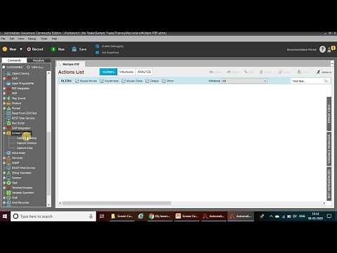 Screen capture command in Automation anywhere