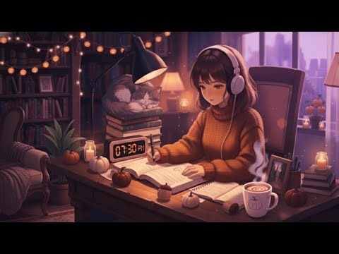 Autumn Lofi Music to Study, Work and Relax - Cozy Fall Vibes Playlist