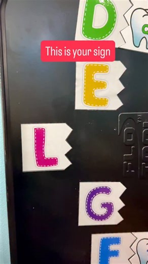 On a table? These dental health ABC puzzles are fine. The kids like putting them together and then they move on. But on a magnet board, attached to the wall? So much more fun! PLUS! Working on a vertical surface: ⭐️Builds shoulder and core strength Standing and reaching strengthens the big muscles in the shoulders and upper body that support handwriting later on. ⭐️Encourages better wrist position Working upright naturally puts the wrist in a better position for writing and fine motor control. ⭐