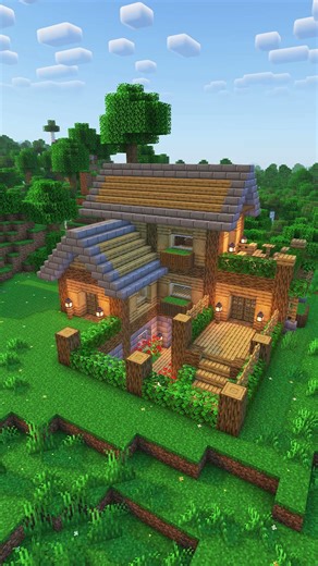 Minecraft Oak House #minecraft