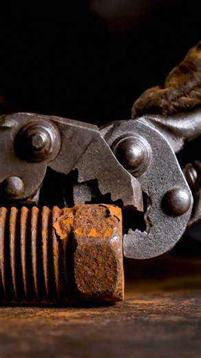 Cutting Through a Rusty Iron bolt #satisfying #metalcutting #asmr #asmrshorts