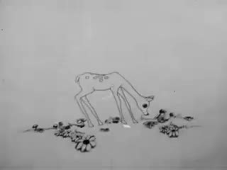 Bambi Meets Godzilla 1969 #bambi #godzilla #short #animation #movie