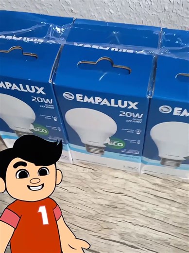 Kit 3 lâmpadas #kitlâmpadasled #lâmpadas20w #kit3lâmpadasled #tiktokshop