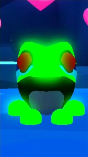 NEON TREE FROG #adoptme #adoptmetrading #neonpet #fyp #shorts #roblox #games