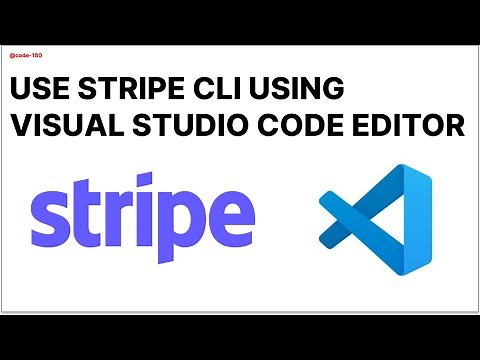 Stripe CLI Using VS Code | Visual Studio Code | PyCharm | Sublime Text