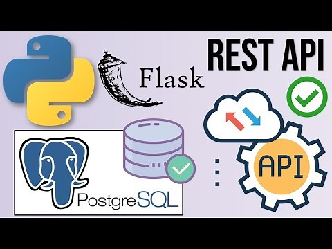 REST API con Python, Flask y PostgreSQL | Crea y Prueba tu REST API (GET, POST, PUT, DELETE) ✅