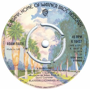 Adam Faith - I Survived