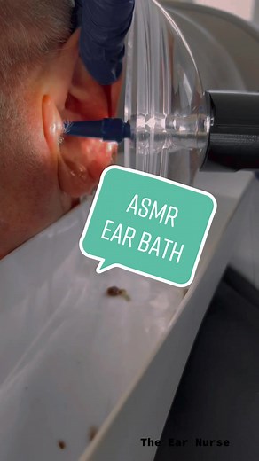 Relaxing ASMR Ear Bath Session for Ear Health and Wellness