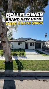 Family-Style New Construction Home For Sale In Bellflower 🔥 🚨 Call or text 562-600-9793 or comment “13741” for more details 🛏️ 3 Bed 🛁 3 Bath 📐 1,471 sq ft 💰 $980,000 🏡 5,934 sq ft lot in a growing Bellflower neighborhood Modern brand-new construction with spacious open living areas, stainless-steel kitchen appliances, and clean contemporary finishes perfect for first-time buyers or anyone wanting turnkey comfort. 🚨 Looking to buy, sell, or invest in multi-family? Let’s connect. Ray Mira