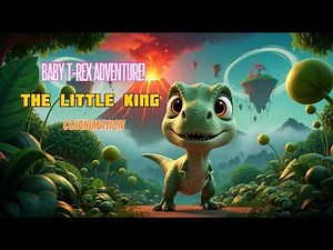 Baby T-Rex's Epic Adventure! 🦖 Cute CGI Dinosaur Journey | 3D Animated Short