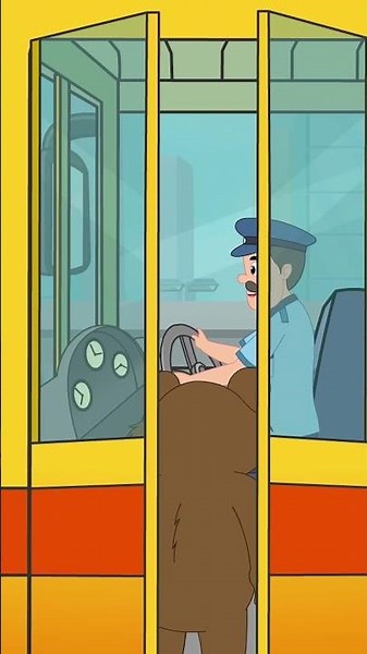 Wheels On The Bus | Song | With Animals | @ZingyKidz Nursery Rhymes