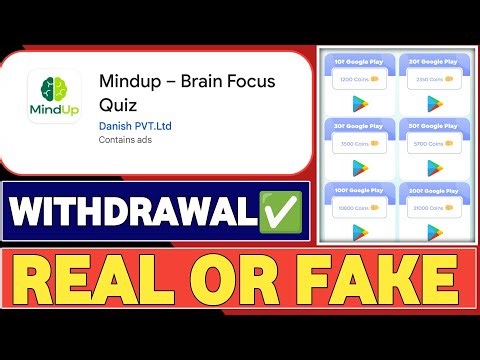 mindup app real or fake || mindup brain focus quiz app review