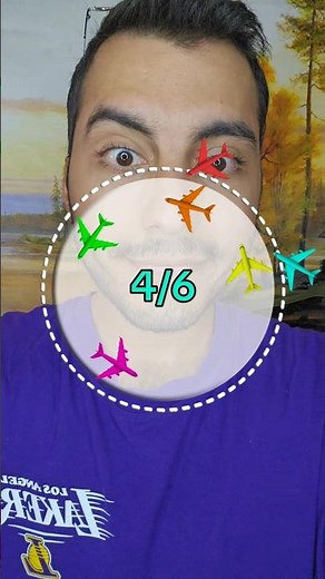 Colorful Airplane puzzle game