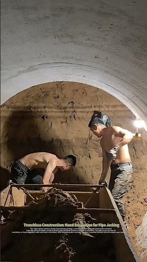 Trenchless Construction : Hand Excavation for Pipe Jacking