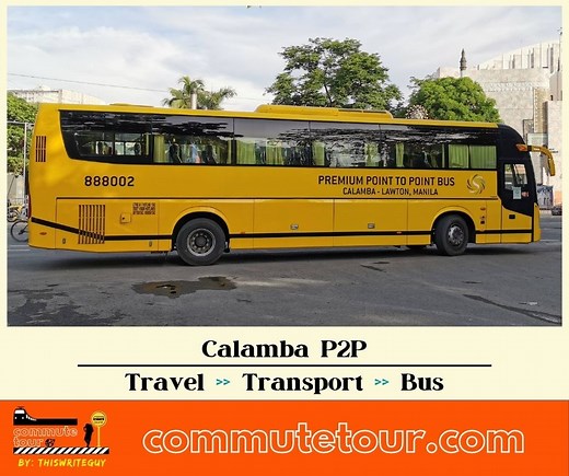 Calamba P2P Bus Schedule, Terminal and Contact Details