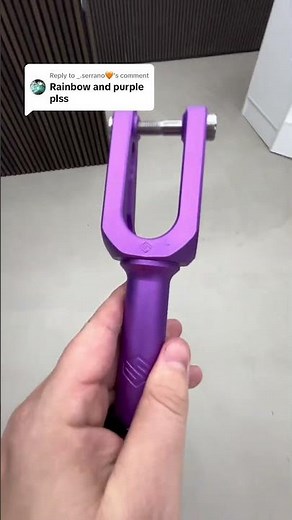 Crazy Rainbow & Purple Stunt Scooter 🔥