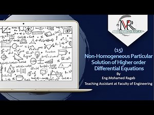 15-Non Homogeneous Particular Solution solution of Higher order Differential Equations