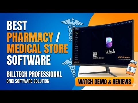 Pharmacy / Medical Store Software Demo 