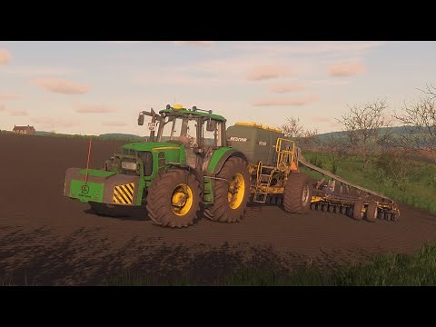 Fs22 reshade realistic graphic presets | gameplay with John Deere 6030 Premium Series | #farming