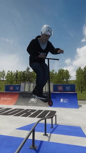 Disfrutando del Curso de Madrid en Scooter