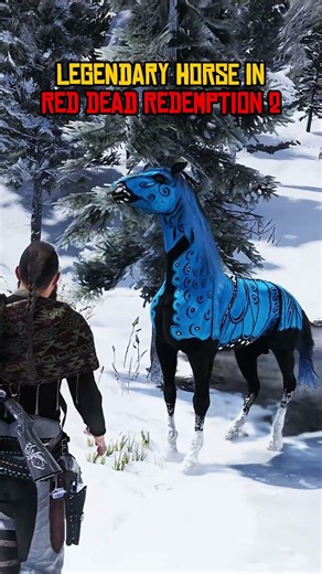 Legendary Horse IN Red Dead Redemption 2(Only 1) #reddeadredemption2 #arthurmorgan