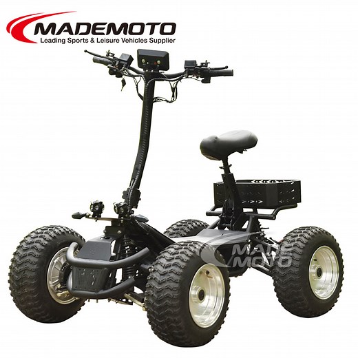 [Hot Item] 4WD off Road Scooter 4 Wheel All Terrain Electric Scooters 4X4 for Adults