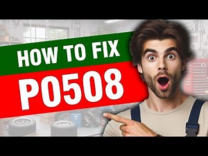 P0508 Idle Air Control System Circuit Low 🟢 Trouble Code Symptoms Causes Solutions