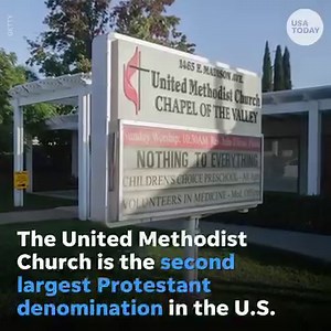 8K views | After decades of fighting over same-sex marriage and LGBTQ clergy, leaders of the United Methodist Church have proposed to split and start a new 'traditionalist Methodist' denomination. https://bit.ly/2MSHQj0 | USA TODAY Video | Facebook