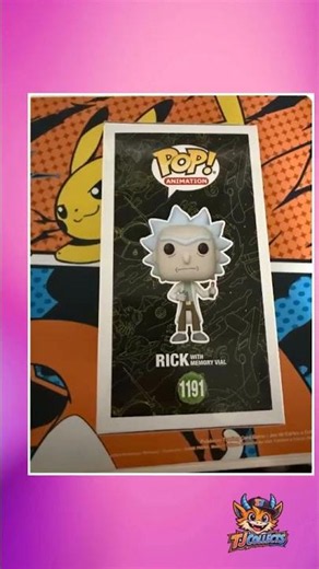 Rick with Memory Vial Funko Pop - Rick and Morty