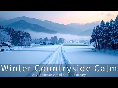 Winter Countryside Calm - A Japanese Ambience Journey
