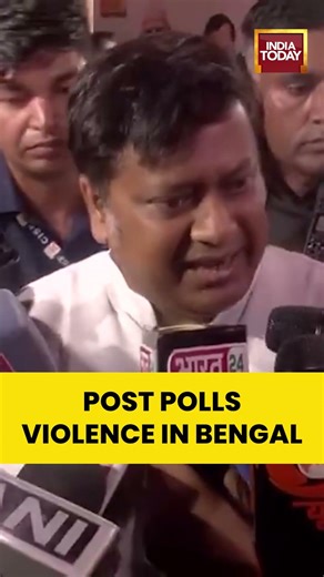 Union Minister Sukanta Majumdar Reacts to Post-Poll Violence Reports | West Bengal Elections Results