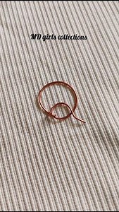 Wire alphabet letter Q making tutorial/easy wire alphabet letter making #alphabet #wirecrafts #wire