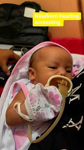3.9K views · 50 reactions | #newbornhearingtest ✅ Newborn hearing screening is crucial for early detection of hearing loss.僚 | Palaweñang kumadrona | Facebook