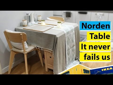 Ikea Norden Gateleg table, One and a half year Review