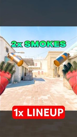 This Dust2 Smoke Lineup Is Crazy 😶‍🌫️ #cs2