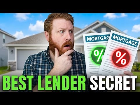 How To Choose The Best Mortgage Lender | First Time Home Buyers