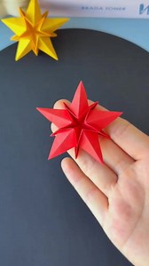 3D Geometric Origami Star ✨ #3DOrigamiStar #GeometricPaperArt #OrigamiCraft #PaperFoldingFun #DIYDecor #HandmadeArt #CreativePaperCraft #OrigamiDesign #CraftingFun #DIYProject | paper craft