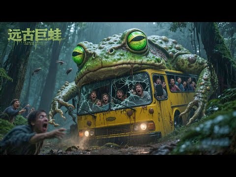 Tourist bus strays into a perilous forest—ambushed by the mutant mega-frog’s tongue