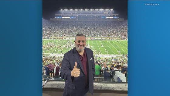 US Sen. Ted Cruz congratulates Texas A&M on victory against Notre Dame