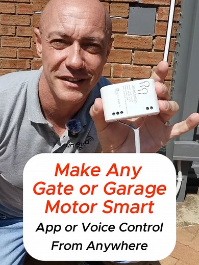 Transform Your Gate or Garage Motor into a Smart Device