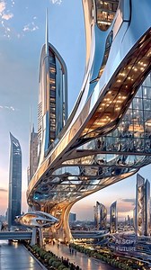 Year 2125. Piercing Earth’s future. The horizon is no longer a boundary—it’s a gateway to what comes next. Explore more visions of the future on my page. 🚀✨✨ #futurecity #futuristiccity #scifi #futuristic #futuretech #futureworld #futureearth #futurearchitecture #scifiarchitecture #flyingvehicle #architecture | ai.scifi.future