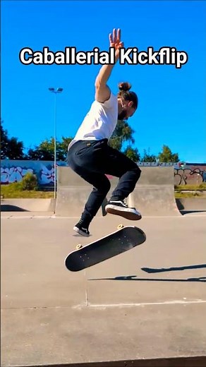 Caballerial Kickflip