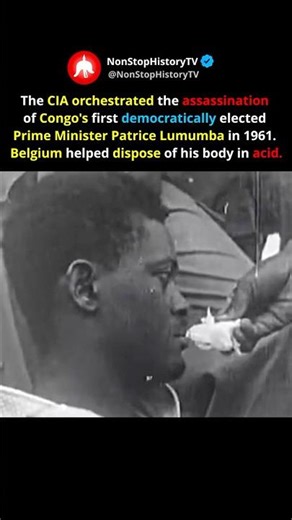 CIA Helped Assassinate Congo’s First Elected Leader #shorts