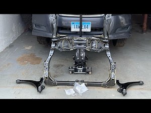 REPLACING ENGINE CRADLE 2011 SUBARU LEGACY