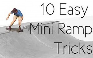 【滑板教学】10个动作带你玩转Mini Ramp！！！Pt.1