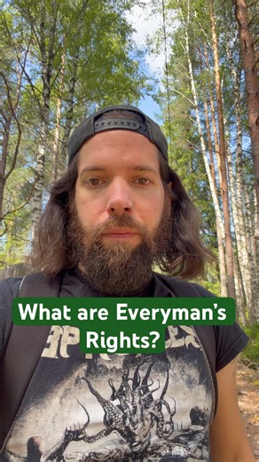 Everyman’s Rights are a core tenet of Finland