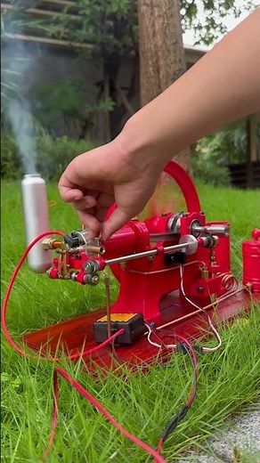 How About RETROL Hot-bulb Tractor Engine?-EngineDIY #engine