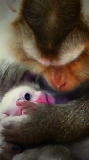 You Won’t Believe How This Mother Monkey Loves Her Baby