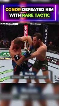 Conor Defeated Cerrone with a Rare Tactic🤯