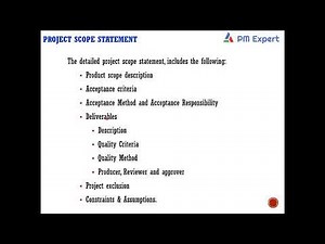 Project Scope Management Explained | PMP Scope Planning & Control Made Simple